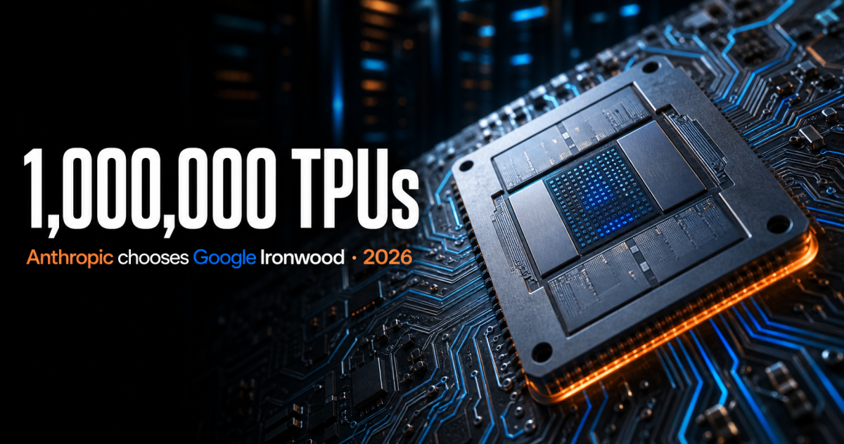 Anthropic, Google TPU 100만 개를 산다: Claude 인프라 이전이 사용자에게 의미하는 것