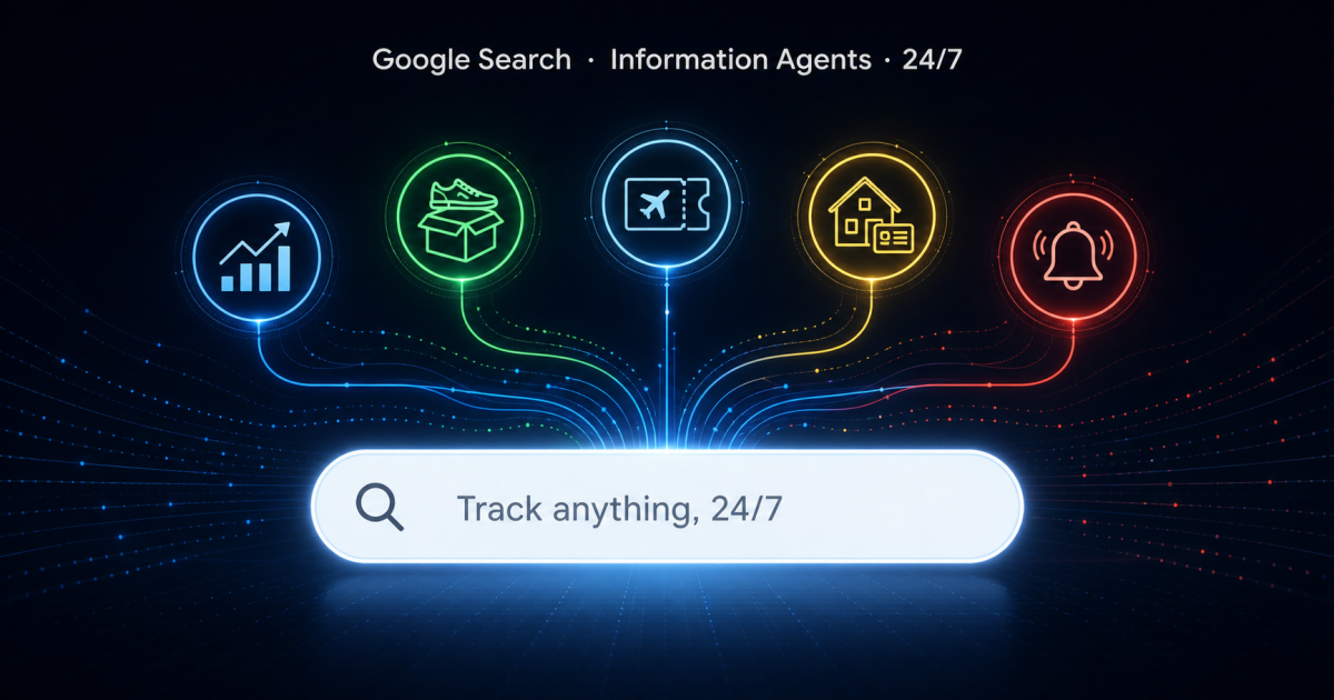구글 검색에서 나만의 AI 에이전트를 만든다: Search 25년 만의 최대 업데이트가 의미하는 것