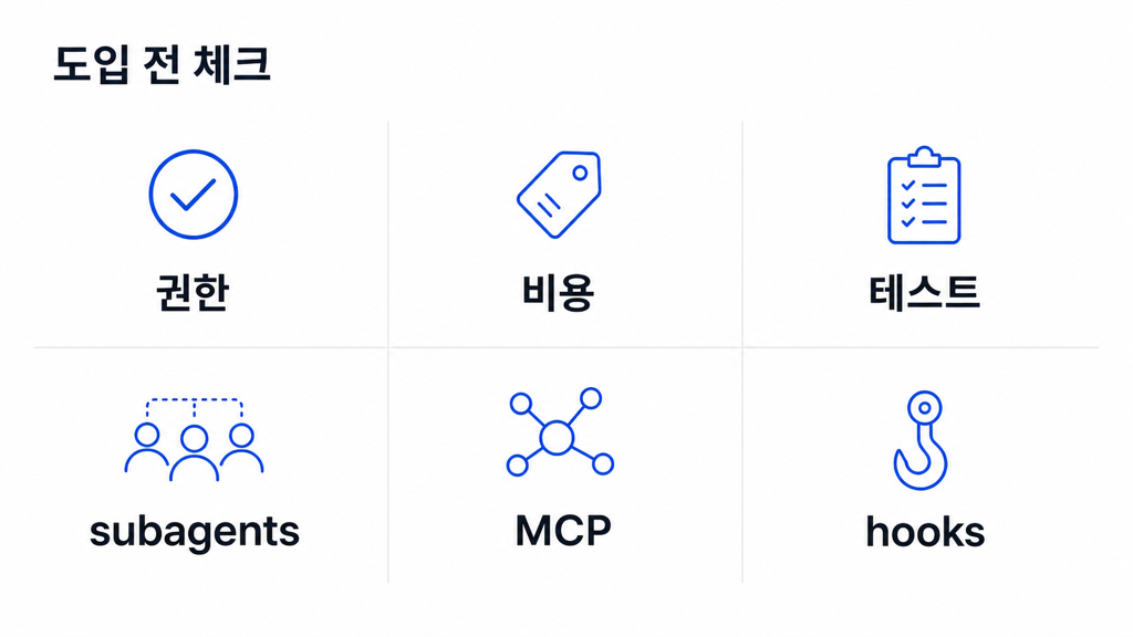 Grok Build 도입 전 체크리스트: 권한, 비용, 테스트, 하네스 규칙